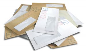 Pile of mail - link to Skip-a-Pay form 